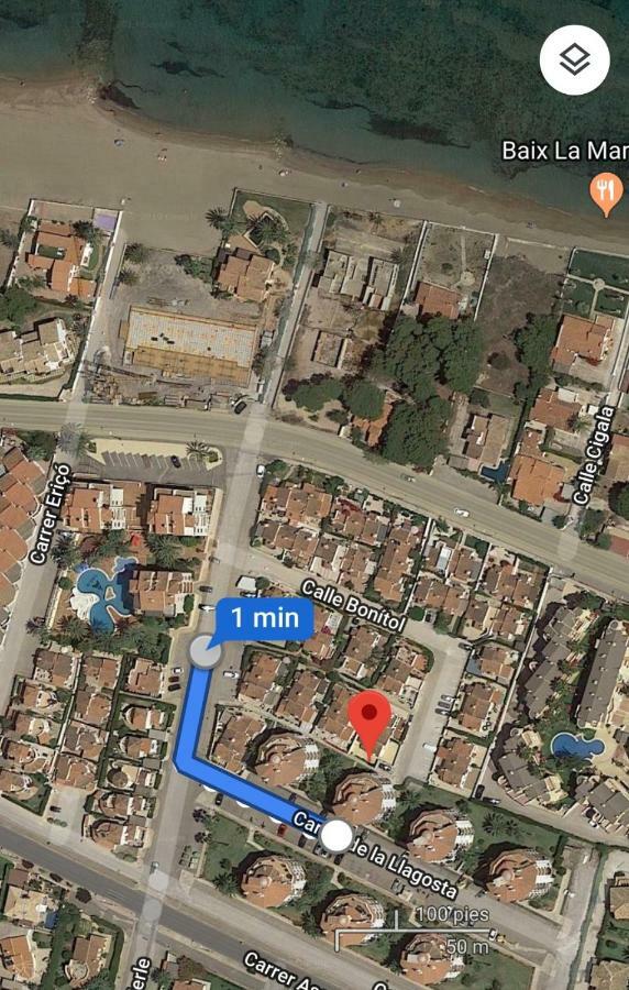 Estudio Con Piscina, Playa Y Wifi 데니아 외부 사진